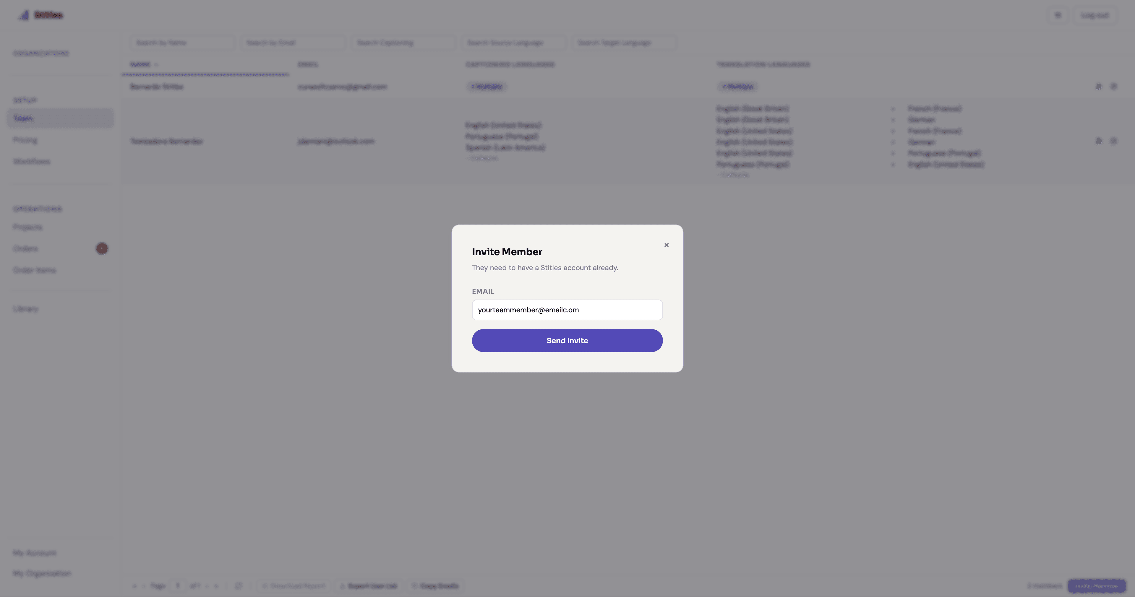 Manage Your Team